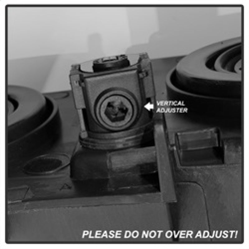 Phares Xtune en cristal avec feux de pare-chocs noirs pour Chevy Silverado 2500HD 03-06 HD-JH-CSIL03-AM-BK-SET