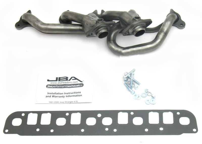 Collecteur d'échappement primaire JBA 00-06 Jeep 4.0L 1-1/2 po brut 409SS Cat4Ward