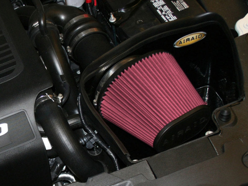 Système d'admission Airaid 10-13 Ford Taurus SHO/Flex 3,5 L Turbo MXP avec tube (sec/rouge)