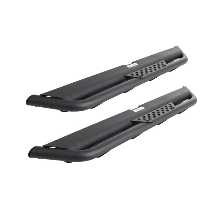 Marchepieds latéraux Go Rhino Dominator Xtreme DT - Tex Blk - 57 po (planches UNIQUEMENT/supports requis)