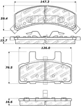 StopTech Street Touring 88-91 GMC/Chevy C1200/C2500/K1500/K2500 Front Brake Pads