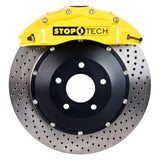 Freins avant StopTech BBK 07-09 BMW 335i/335d 355x32 percés 2 pièces étriers jaunes ST-60