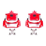 Étriers avant rouges Power Stop 05-09 Buick Allure avec supports - Paire