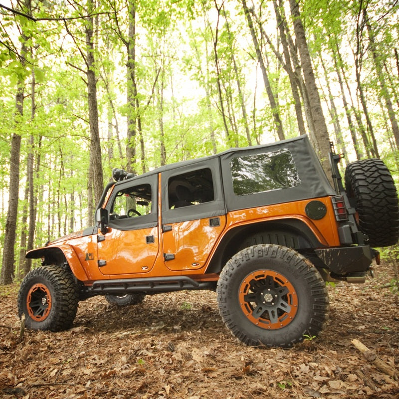 Kit de garnitures de garde-boue et de pare-chocs plats Rugged Ridge pour Jeep Wrangler 07-18