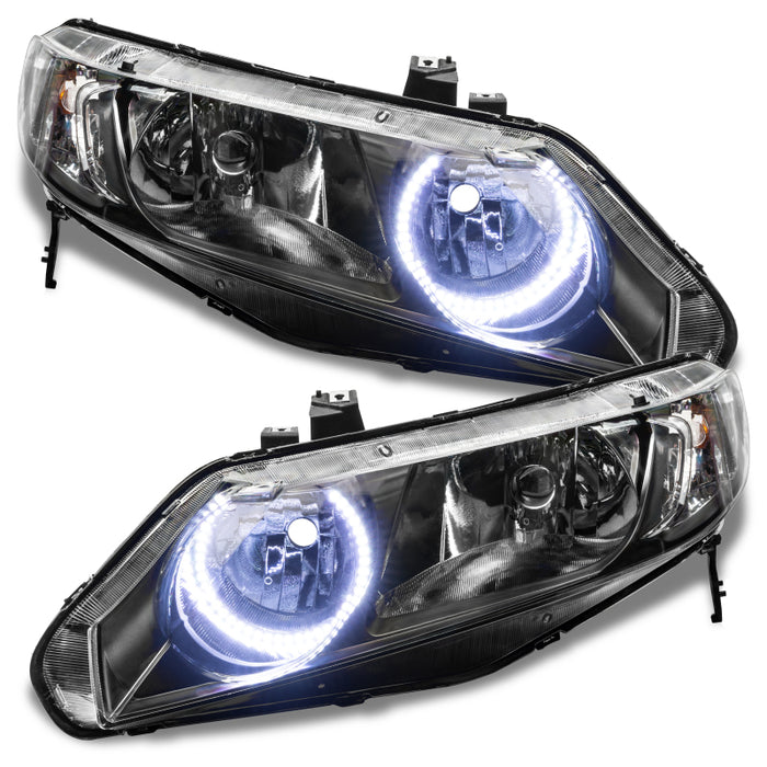 Oracle Honda Civic Sedan 06-11 LED Halo Kit - White SEE WARRANTY