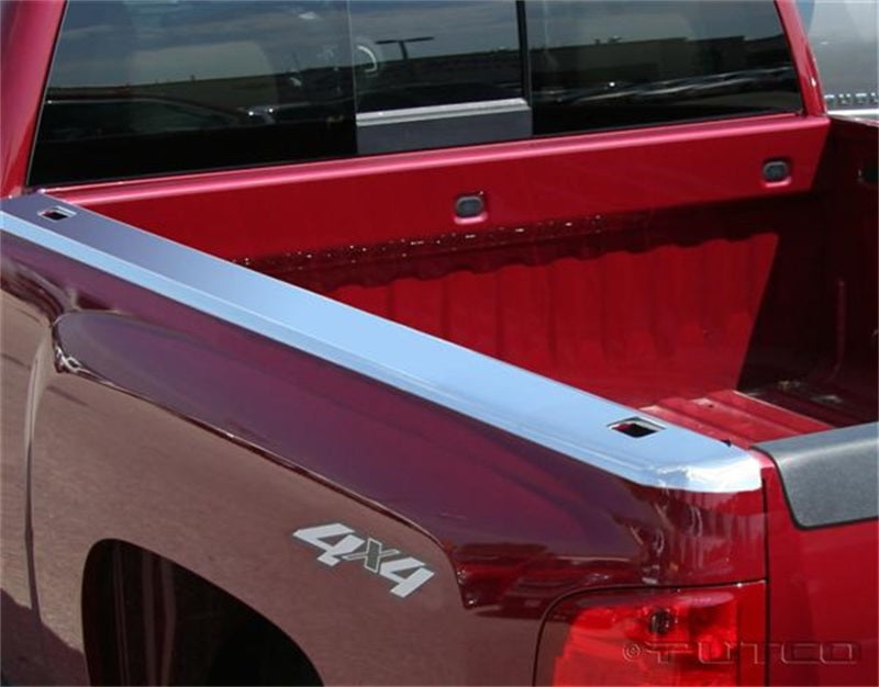Putco 14-14 Chevrolet Silverado HD - 6 1/2ft Bed Stainless Steel Skins (Holes)