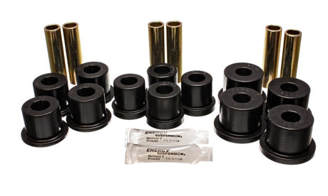 Ensemble ressorts et manilles Energy Suspension GM C20/C30 - Noir