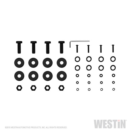 Pare-chocs avant court Westin 18-22 Jeep Wrangler JL / 20-22 Gladiator WJ2 - Tex. Blk