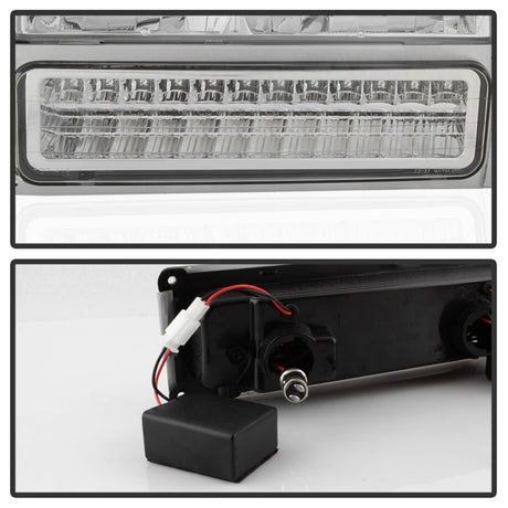 Phares d'angle/pare-chocs à LED pleine grandeur Xtune 92-94 Blazer Chrome HD-JH-CCK88-LED-AM-C-SET