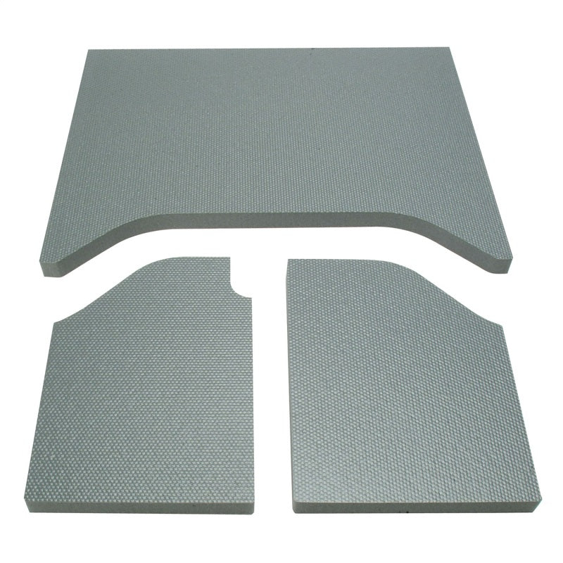Tapis de pavillon DEI 07-10 pour Jeep Wrangler JK 2 portes - 3 pièces - Gris