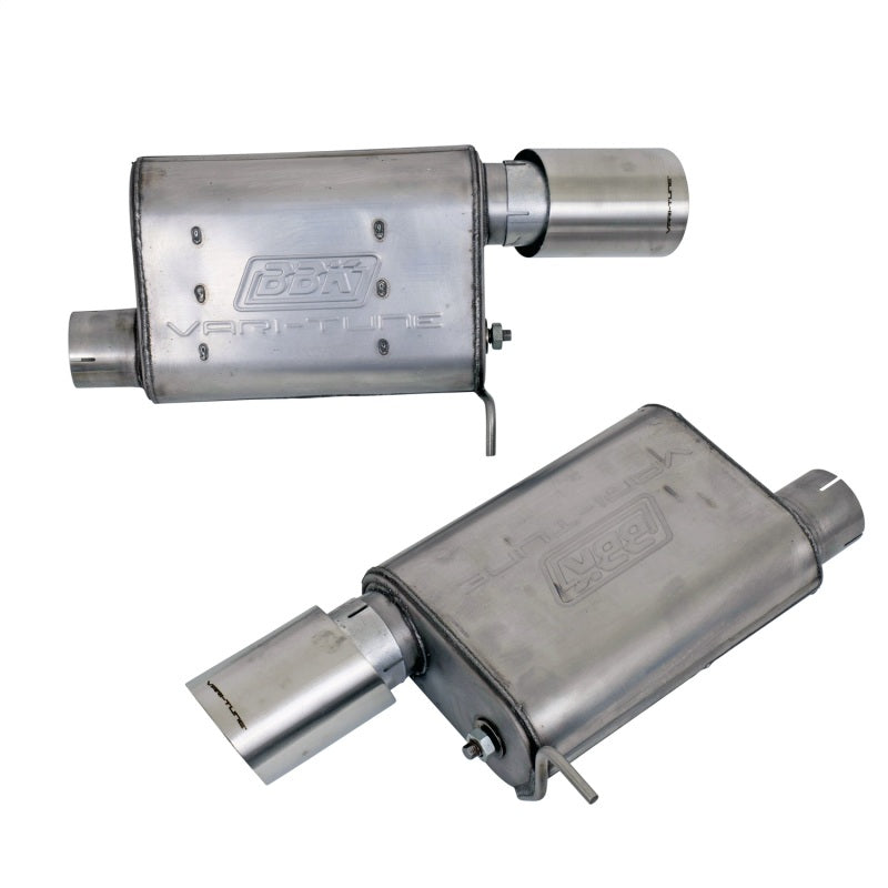 Système d'échappement complet BBK 2015-16 Mustang GT Varitune Cat Back (comprend la suppression du résonateur X-Pipe)