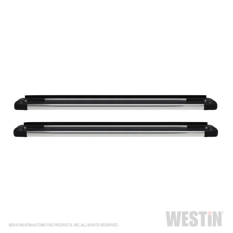 Westin SG6 Polished Aluminum Running Boards 85.5 in