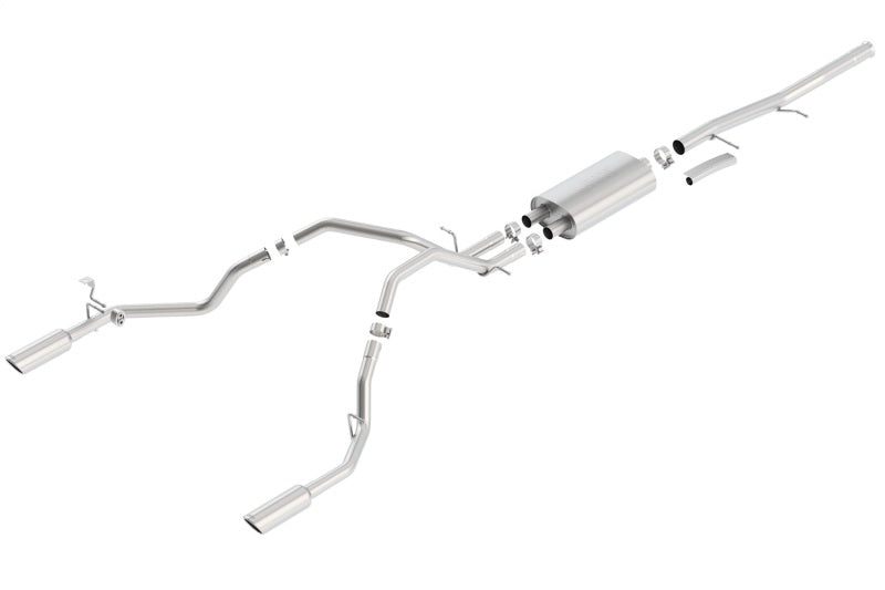 Échappement Catback Borla 09-11 Chevrolet Silverado / 09-11 GMC Sierra S-Type SS