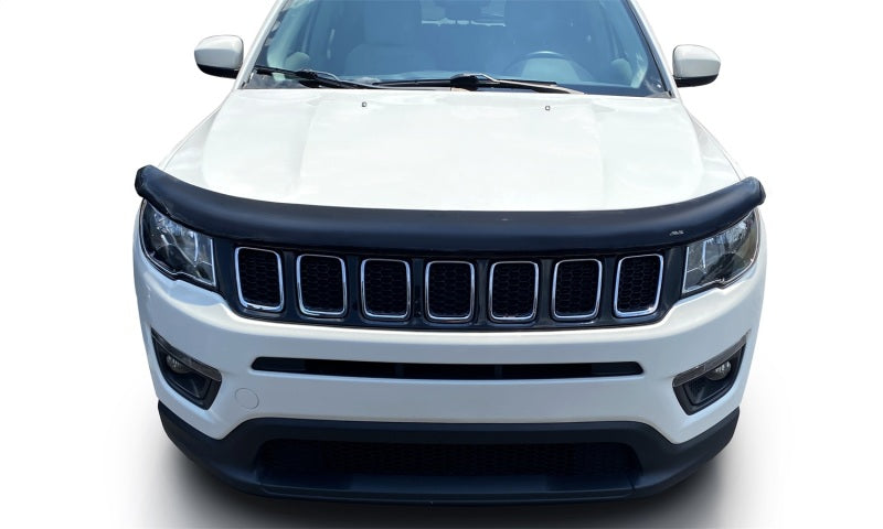 Capot de protection à profil bas AVS 17-22 Jeep Compass Carflector - Fumé