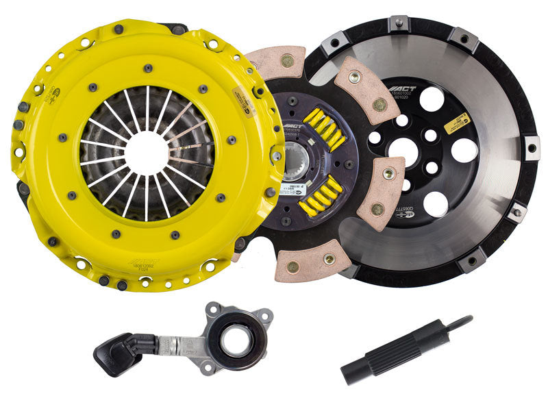 Kit d'embrayage à 6 plaquettes ACT 16-17 pour Ford Focus RS HD/Race