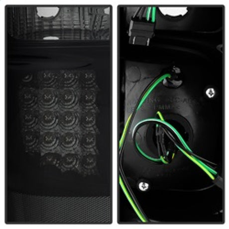 xTune Mc Yukon/Yukon Denali 07-14 LED Tail Lights Black Smoked ALT-JH-CSUB07-LED-G2-BSM