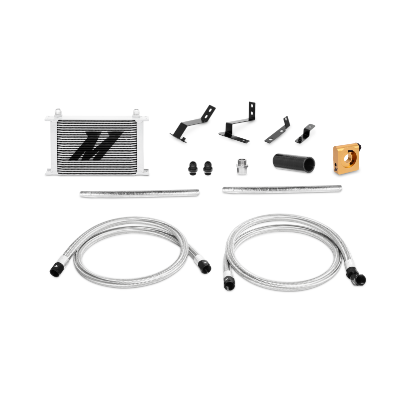 Kit de refroidisseur d'huile thermostatique Mishimoto 2016+ Chevrolet Camaro 2.0t Argent