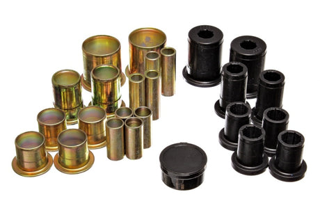 Ensemble de bagues de bras de suspension noires Energy Suspension 73-74 Camaro / 73 GrandAm/GrandPrix - Ensemble complet