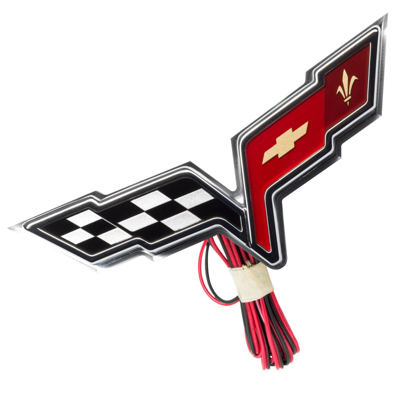 Emblème illuminé Oracle Chevrolet Corvette C6 - Ambre VOIR LA GARANTIE