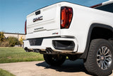 Corsa 19-23GMC Sierra 1500 Cat-Back Double sortie arrière avec deux embouts Pro-Series de 4 po à revêtement en poudre noire