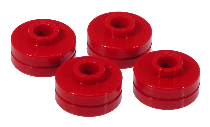 Coussins de ressort arrière Prothane 97-04 Chevy Corvette - Rouge