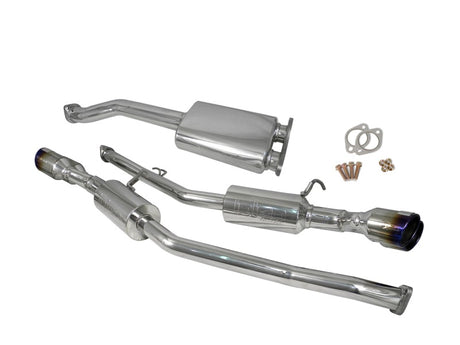Échappement Injen 10-13 Hyundai Genesis Coupé 2.0L(t) 4 cylindres SS avec résonateur en Y de 76 mm/brides SS moulées