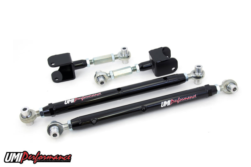 Kit de bras de suspension arrière supérieurs et inférieurs à double réglage UMI Performance 78-88 GM G-Body