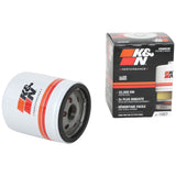 Filtre à huile K&amp;N Performance Gold pour Buick / Chevrolet / Oldsmobile