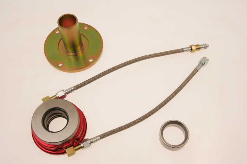 Kit de support de tuyau d'échappement McLeod Hyd TO GM T56 Blt On Collar Slip On Brg Gold Qwik Disc