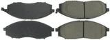 Plaquettes de frein sport StopTech avec cales et matériel - Avant