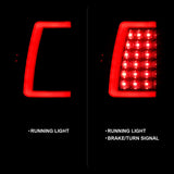 Feux arrière à LED ANZO 1999-2002 Chevy Silverado 1500 style planche noir avec lentille fumée