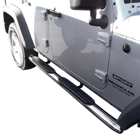 Marchepieds ovales Nerf Westin 2007-2017 Jeep Wrangler Unlimited PRO TRAXX 4 - SS