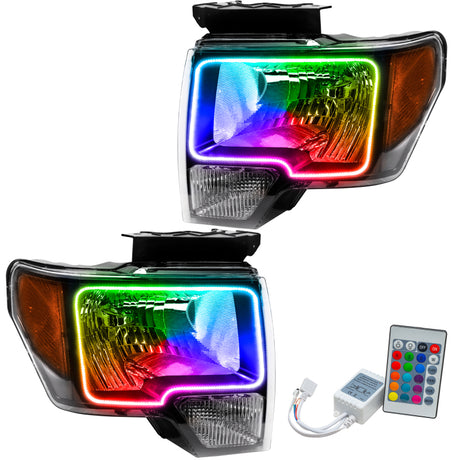 Oracle 09-14 Ford F-150 LED HL - ColorSHIFT avec contrôleur simple VOIR LA GARANTIE