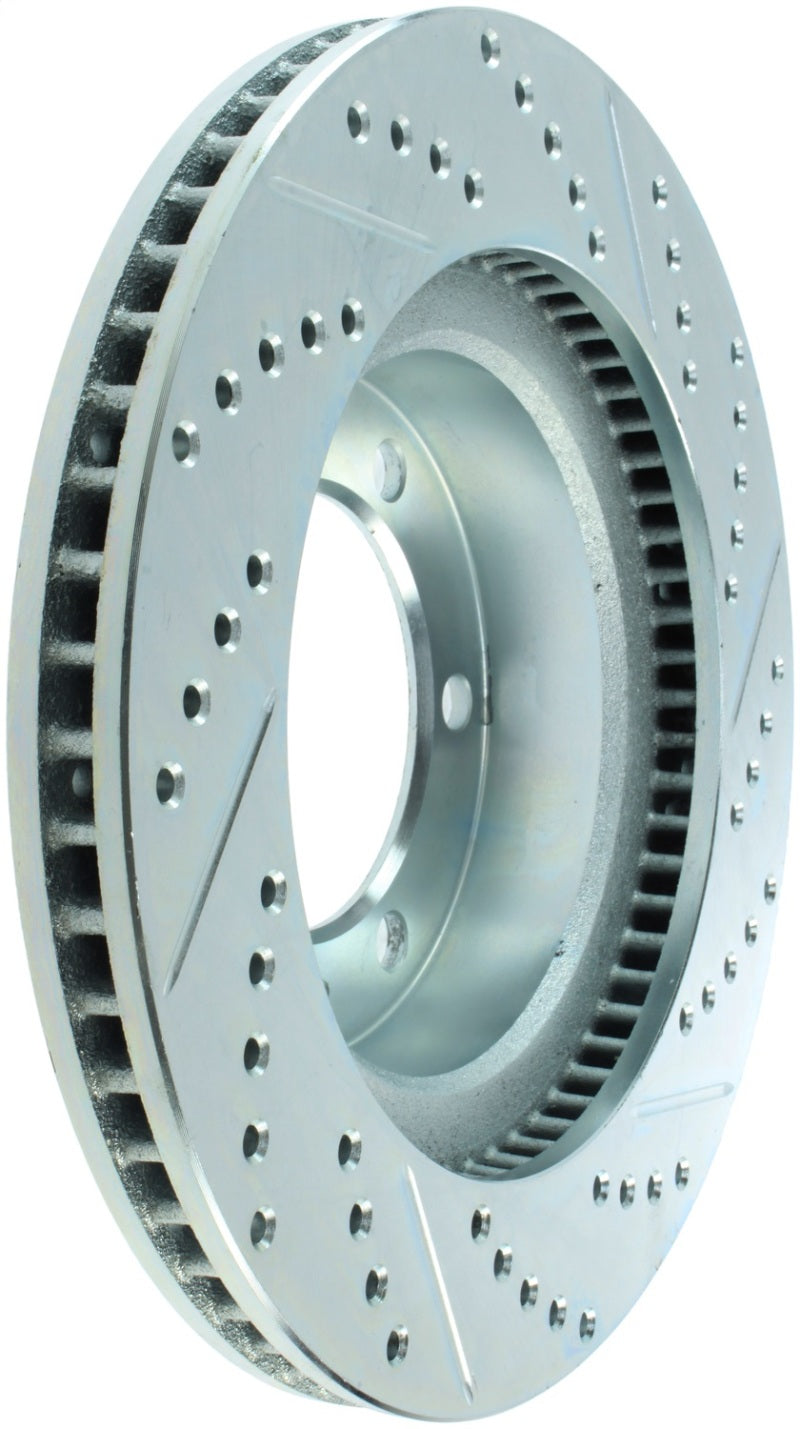Rotor avant droit fendu et percé StopTech Select Sport 12-14 Toyota FJ Cruiser SportStop
