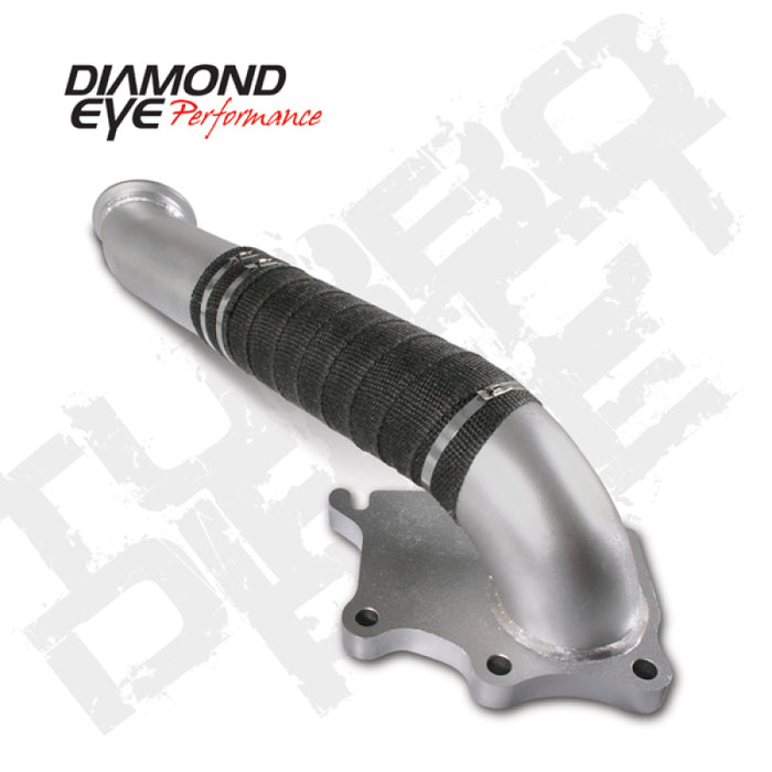 Diamond Eye TURBO-DIRECT 3 pouces AL CHEVY LB7 DURAMAX 01-04 5 BTWN TURBO &amp; F PIPE JAUGE DE TRANSMISSION MOD REQ