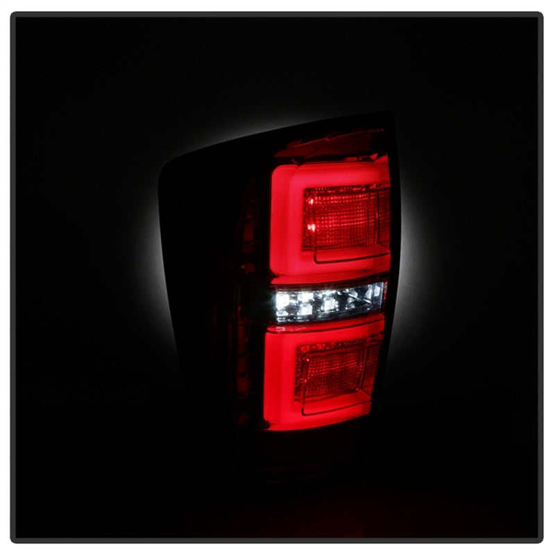 Spyder 16-17 Toyota Tacoma LED Tail Lights - Red Clear (ALT-YD-TT16-LED-RC)