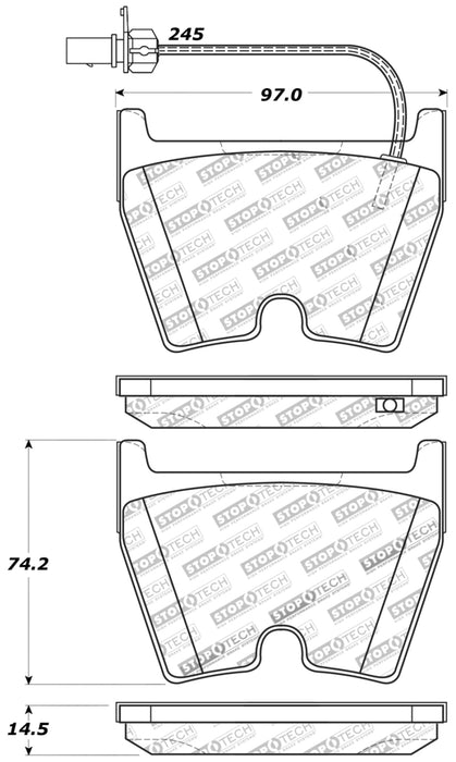 StopTech Performance Brake Pads