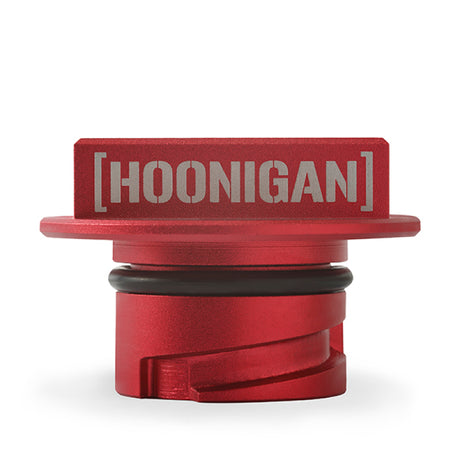 Bouchon de remplissage d'huile Mishimoto 05-16 Ford Mustang Hoonigan - Rouge