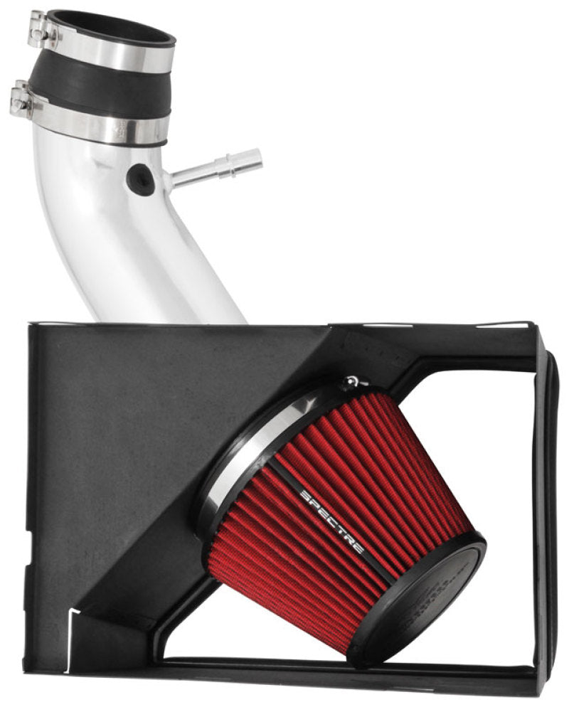 Spectre 14-18 RAM 2500/3500 6.4L Air Intake Kit - Polished w/Red Filter