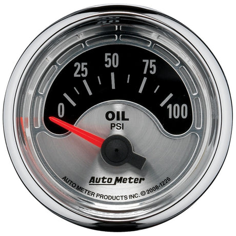 Kit de jauges American Muscle Autometer 6 pièces Chevelle/Malibu 70-72 Tachymètre/Mph/Carburant/Huile/Poids/Volt