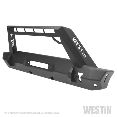 Pare-chocs avant Westin 18-19 Jeep Wrangler JL Stubby - Noir texturé