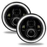 Oracle Jeep Wrangler JL/Gladiator JT 7in. High Powered LED Headlights (Pair) - Dynamic