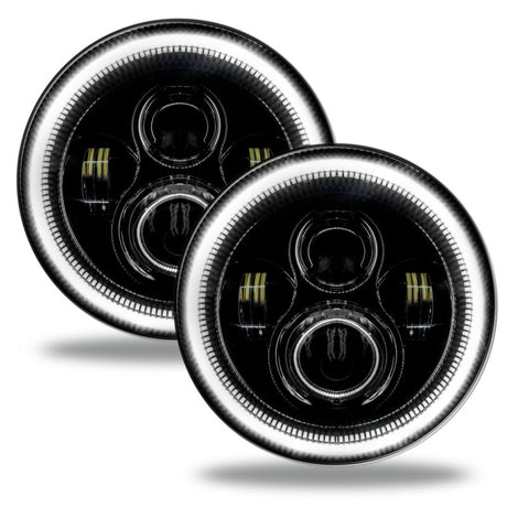 Phares à DEL haute puissance Oracle Jeep Wrangler JL/Gladiator JT 7 po (paire) - Dynamique VOIR LA GARANTIE