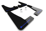 Rally Armor 22-26 Tesla Model X Black UR Mud Flap w/Blue Logo