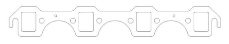 Cometic Ford SB 1.120in x 1.480in Port .030in MLS Exhaust Gasket