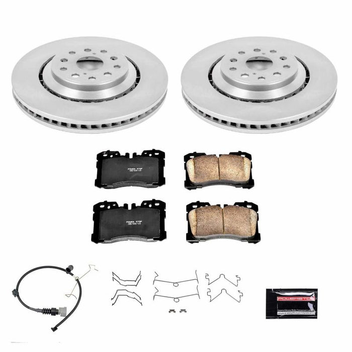 Kit de freins avant Power Stop Autospecialty pour Lexus LS500 18-19