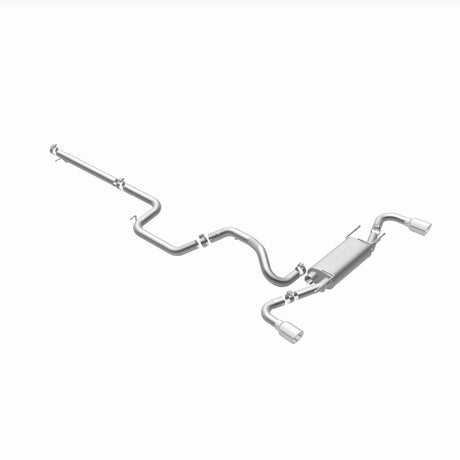 Échappement hautes performances MagnaFlow 10-12 Mazda 3 L4 2,5 L à hayon avec sortie arrière divisée en acier inoxydable