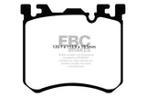 Plaquettes de frein avant EBC 10-11 BMW X5M 4.4 Twin Turbo Bluestuff