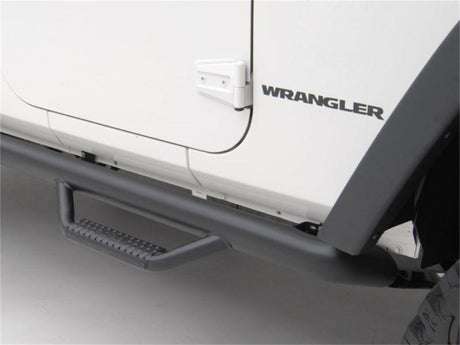 N-Fab Nerf Step 07-11 Jeep Wrangler JK 2 portes tout - Tex. Noir - W2W - 3 pouces