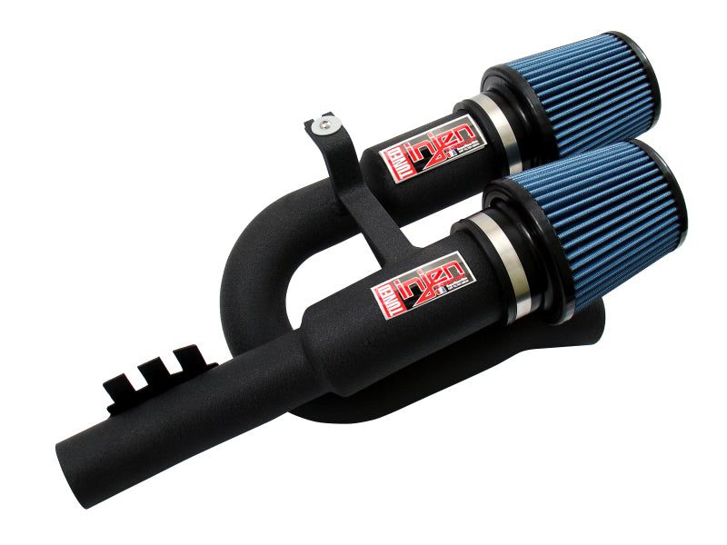 Injen 07-09 335i E92 / 08-09 135i E82 3.0L L6 Double admission Wrinkle Black Short Ram Intake